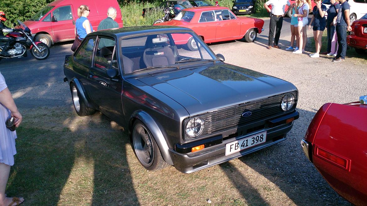 Tørskind Grusgrav - Veterantræf - Ford Escort mk. 2 billede 1