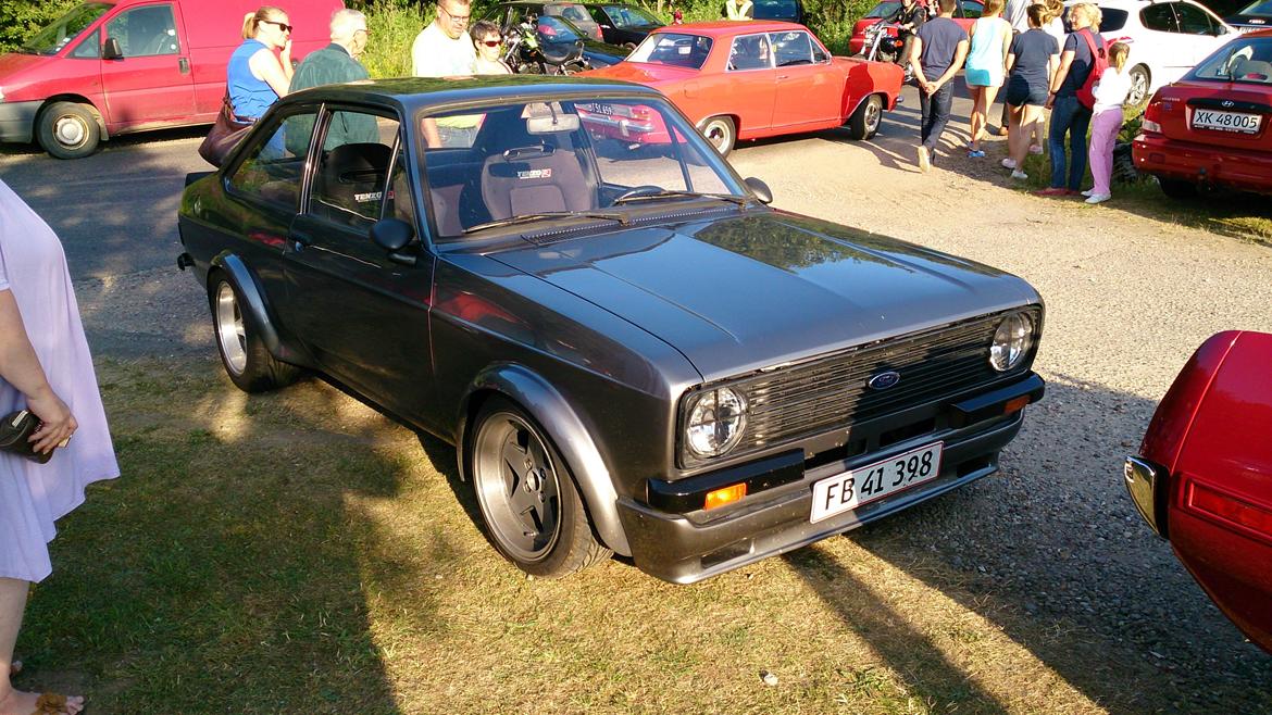 Tørskind Grusgrav - Veterantræf - Ford Escort mk. 2 billede 2