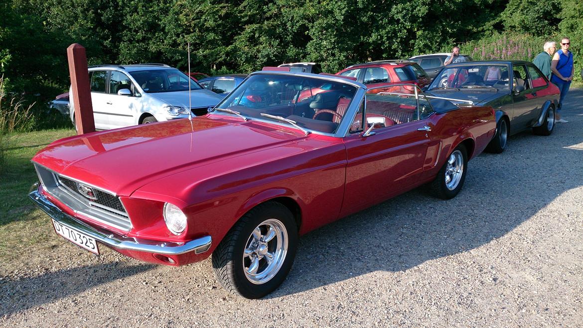 Tørskind Grusgrav - Veterantræf - Ford Mustang Convertible billede 8