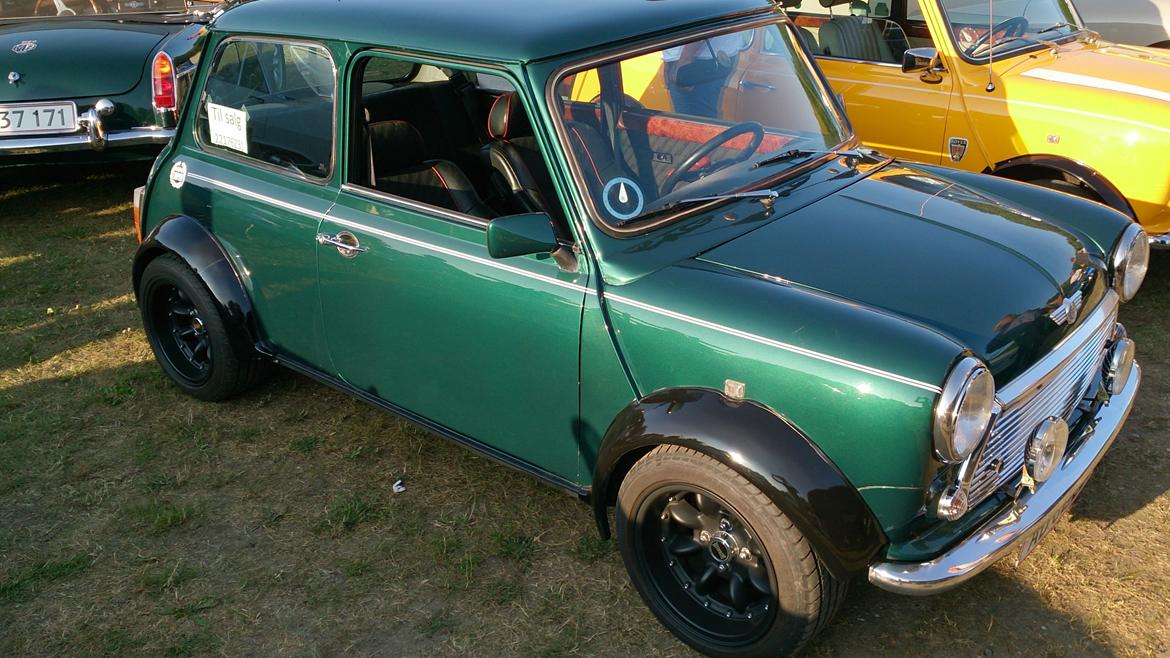 Tørskind Grusgrav - Veterantræf - Morris Mini Cooper billede 36