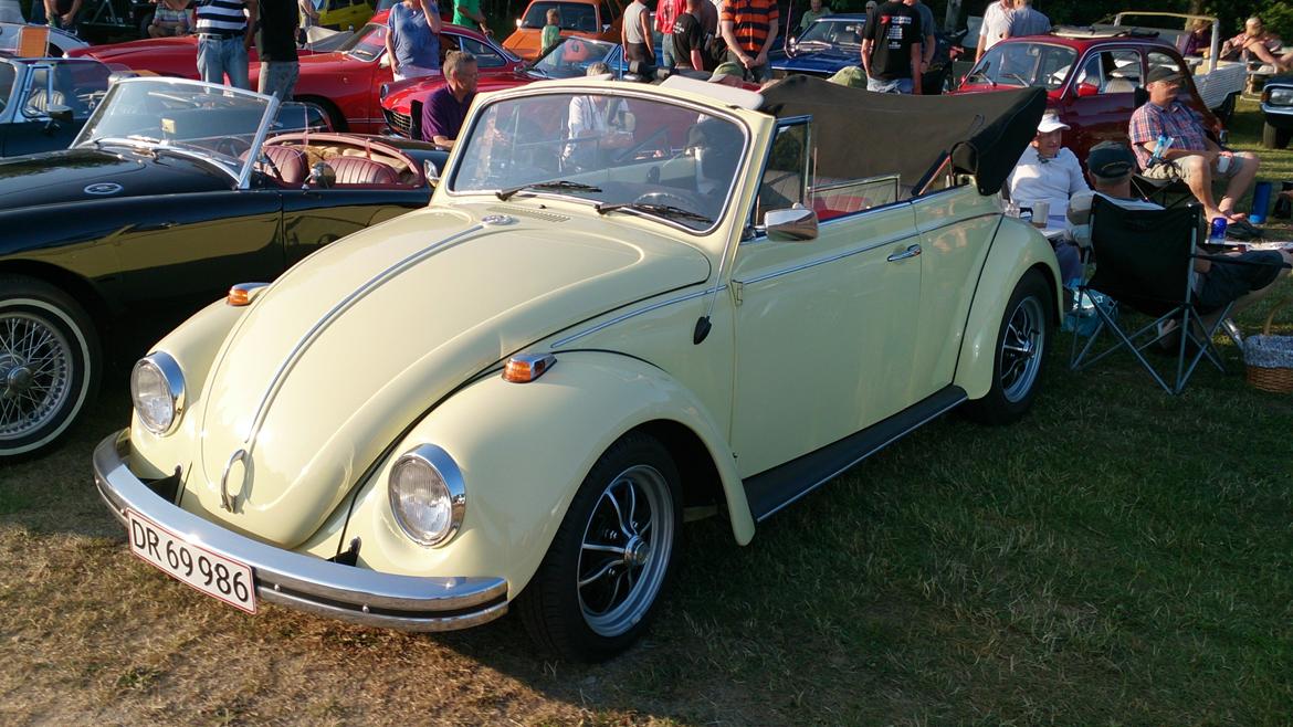 Tørskind Grusgrav - Veterantræf - Volkswagen Boble Cabriolet billede 44
