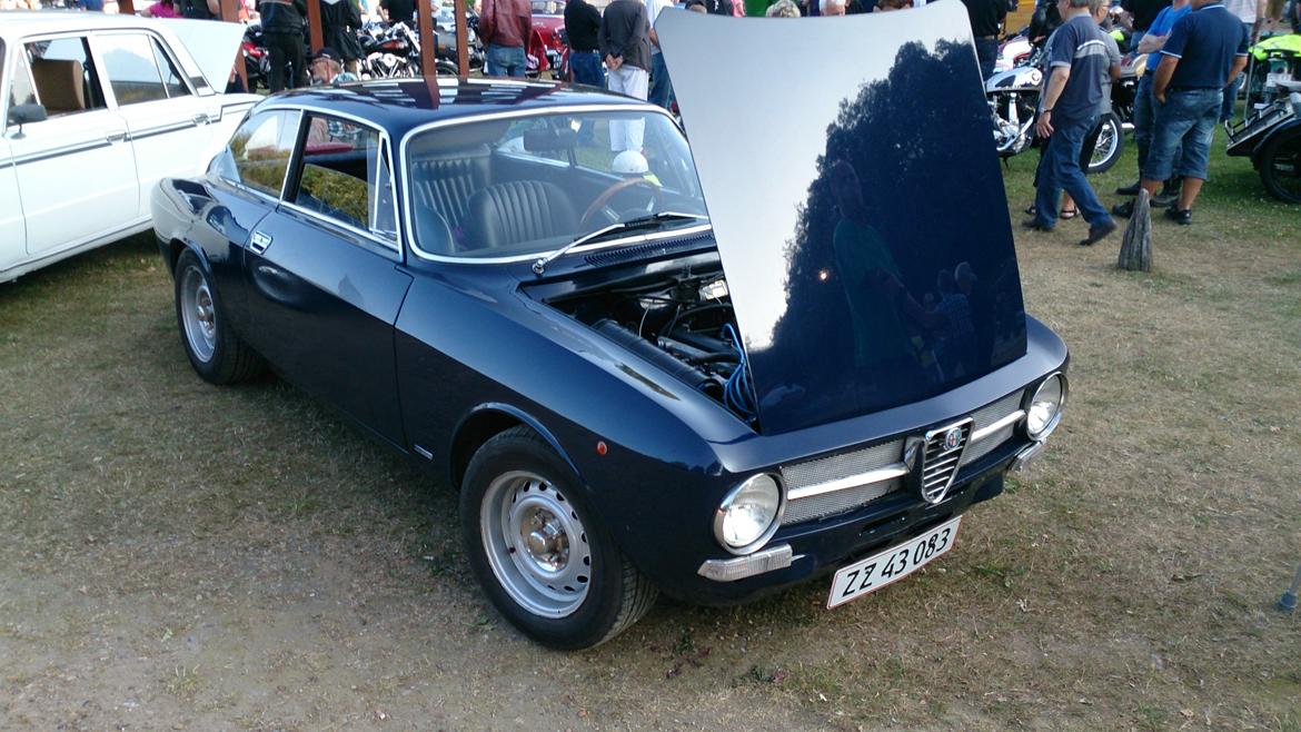 Tørskind Grusgrav - Veterantræf - Alfa Romeo Junior 1600 GT Coupe billede 55