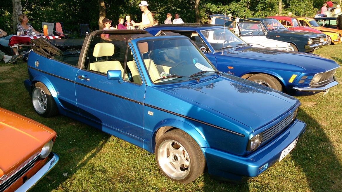 Tørskind Grusgrav - Veterantræf - Volkswagen Golf I Cabriolet billede 58