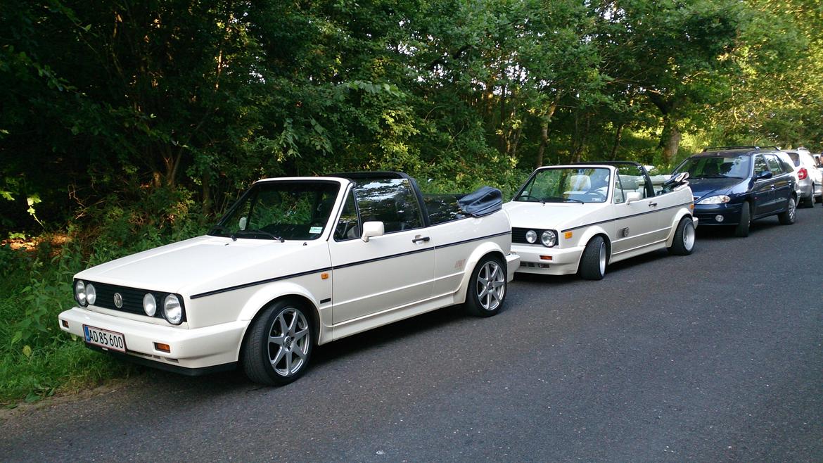 Tørskind Grusgrav - Veterantræf - 2 x Volkswagen Golf I Cabriolet billede 72