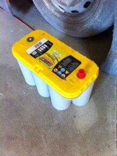 Carina E-xtreme - Fik fat i sådan en fætter her. Transportskadet, så jeg skal se hvordan jeg kan reparere minuspolen billede 117