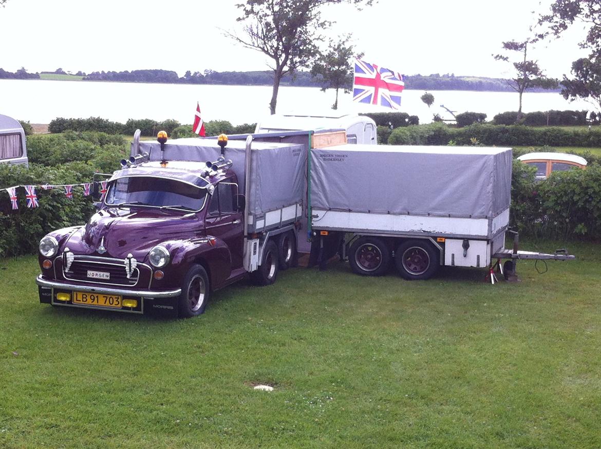 Min trailer. En Kvik trailer fra 1990. - På træf. Som bil og trailer står når jeg er på træf billede 1