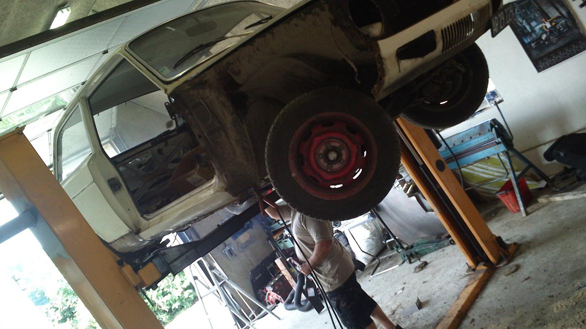 så skal vi have gjort klart til maler mester klat! billede 2