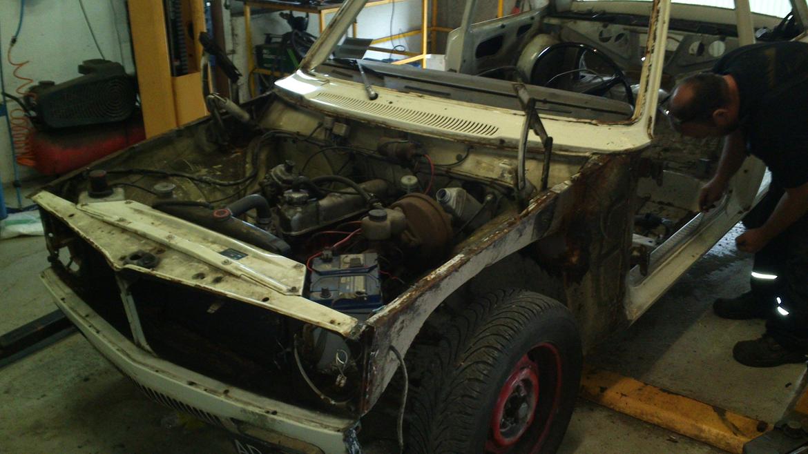 så skal vi have gjort klart til maler mester klat! billede 6