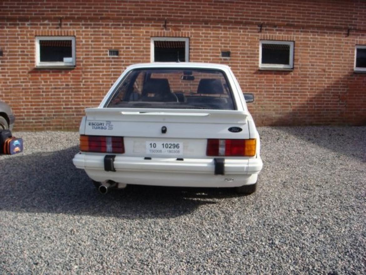 Ford Escort mk3 RS Turbo billede 13
