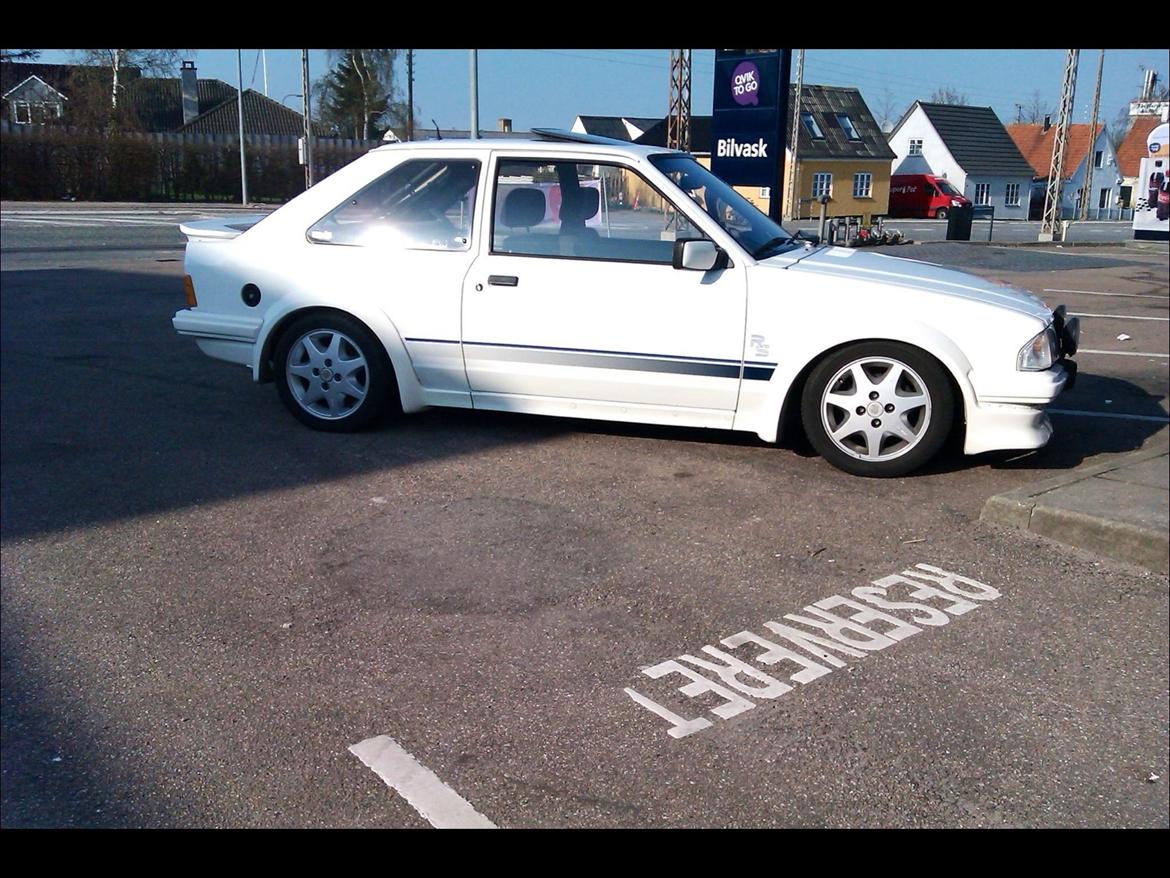 Ford Escort mk3 RS Turbo billede 1
