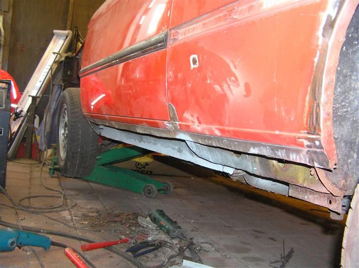 Rust arbejdet på Bmw e21 - Nye paneler skal der til og inderpanel var sku også rusten billede 5