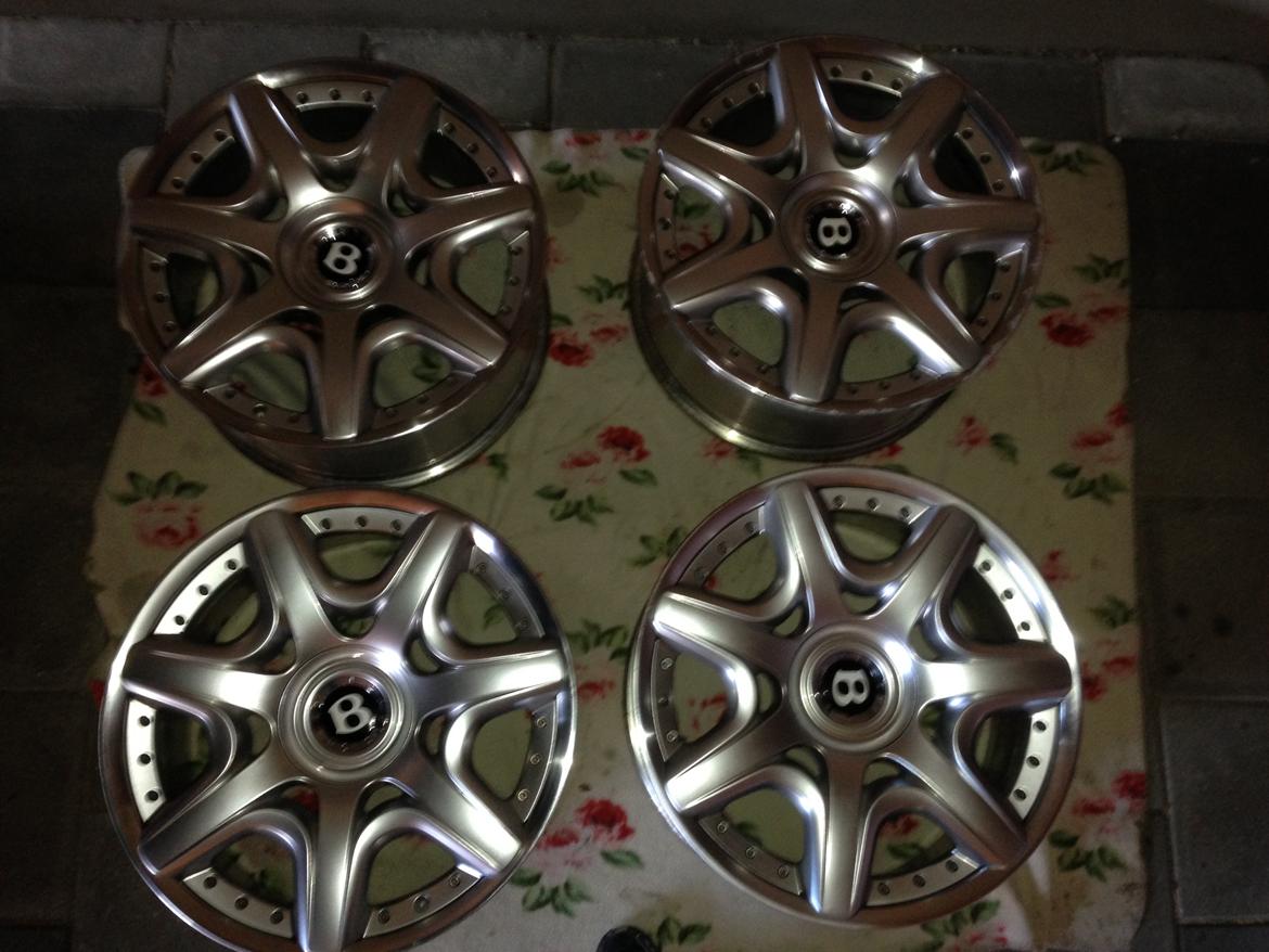 Renovering af Bentley fælge billede 2