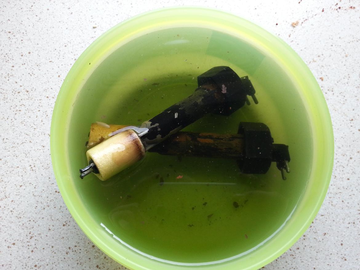 E30 Resning af vand niveau føler. - ca 1 time efter. billede 4