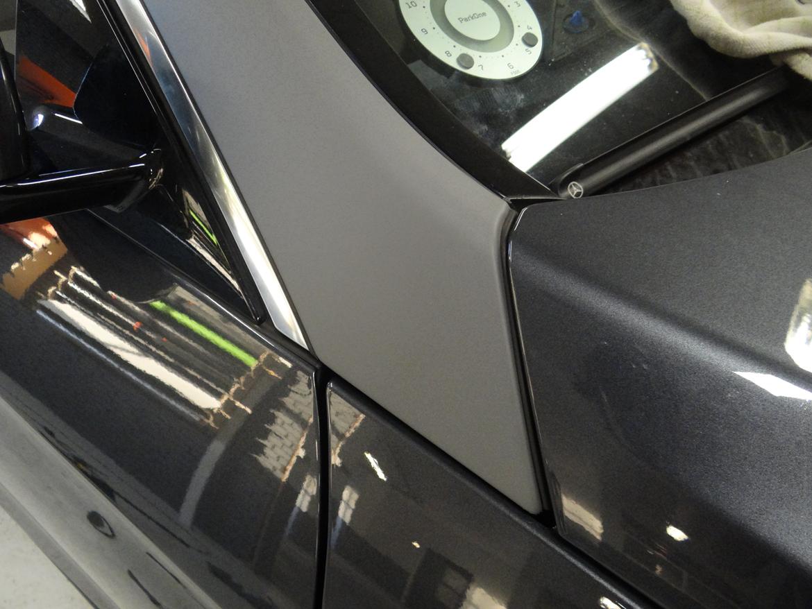 Mercedes Benz E klasse coupe folie billede 11