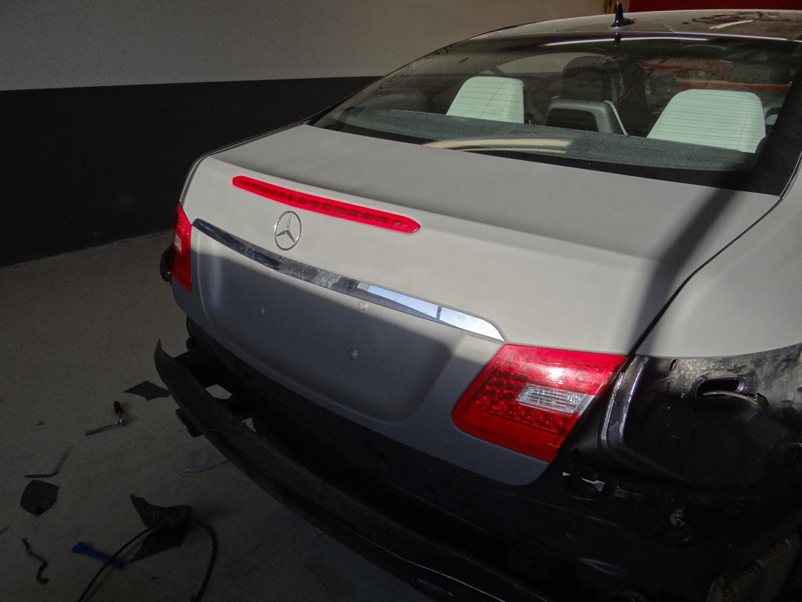 Mercedes Benz E klasse coupe folie billede 28
