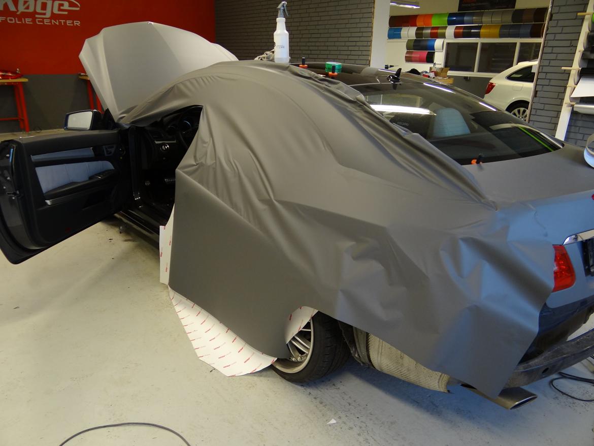 Mercedes Benz E klasse coupe folie billede 34