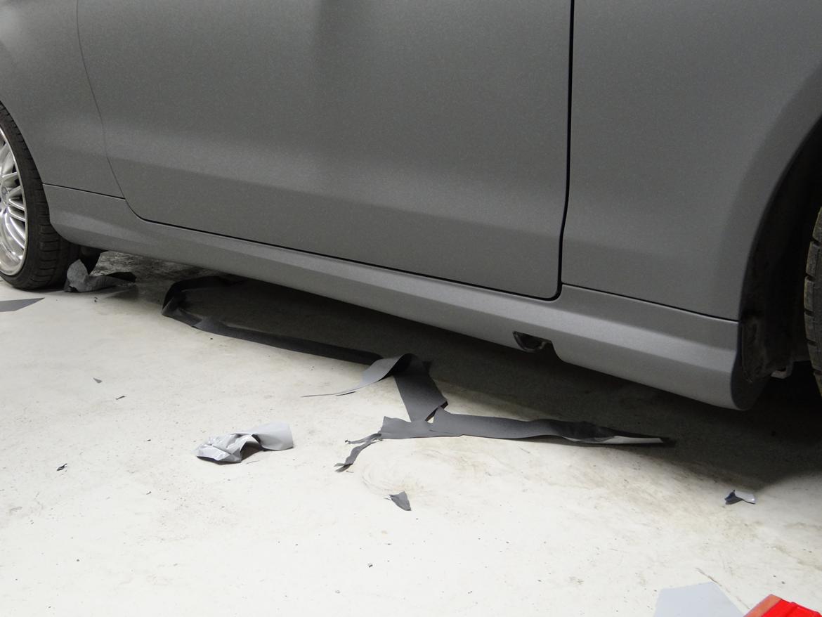 Mercedes Benz E klasse coupe folie billede 44