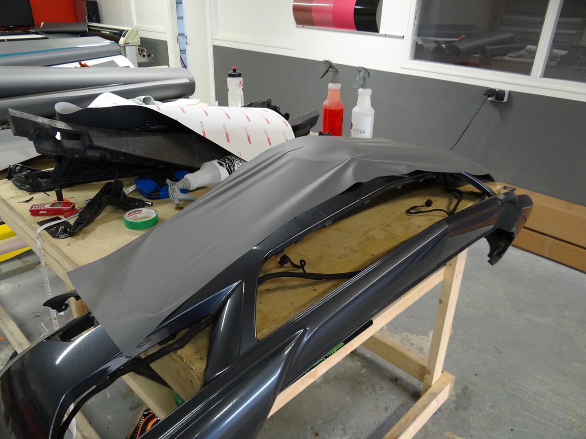 Mercedes Benz E klasse coupe folie billede 46