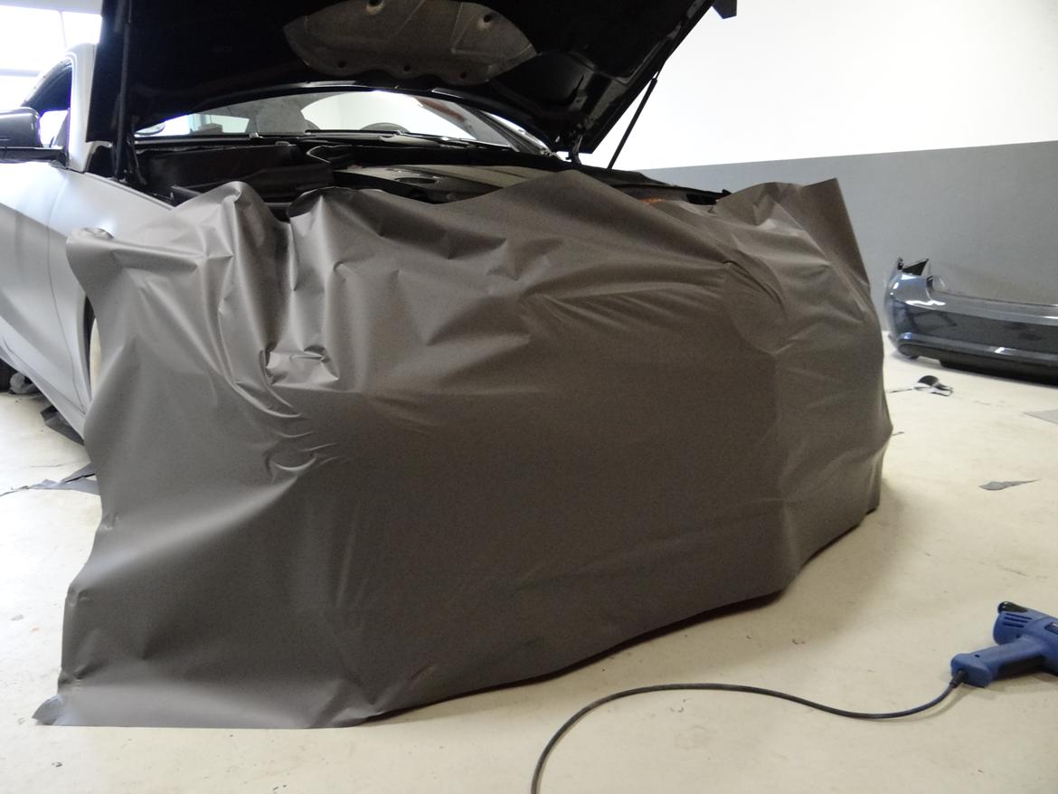 Mercedes Benz E klasse coupe folie billede 47