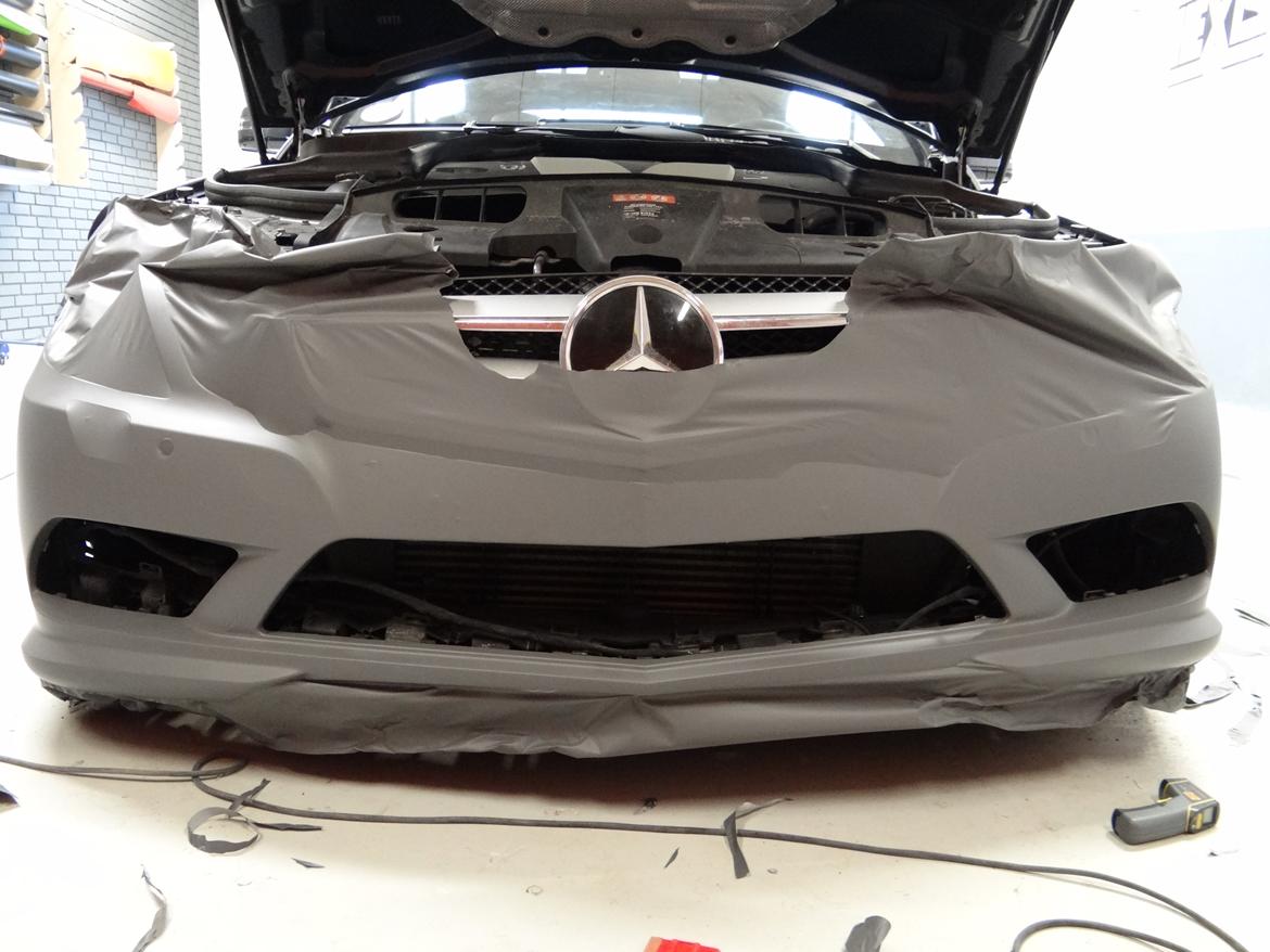 Mercedes Benz E klasse coupe folie billede 49
