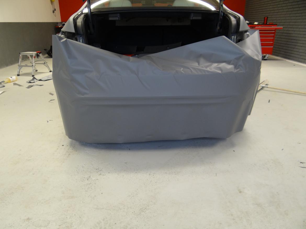 Mercedes Benz E klasse coupe folie billede 52