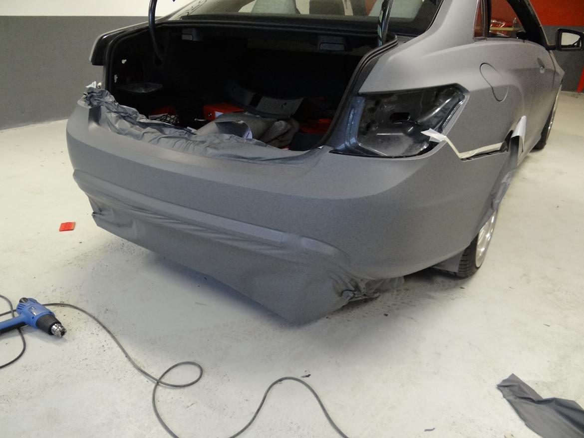 Mercedes Benz E klasse coupe folie billede 53