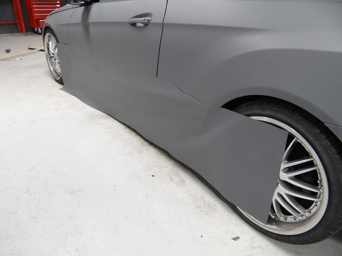 Mercedes Benz E klasse coupe folie billede 55