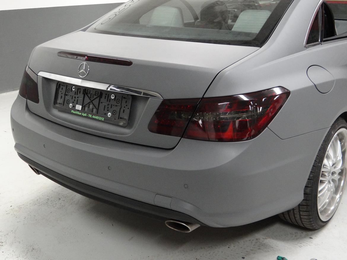 Mercedes Benz E klasse coupe folie billede 60