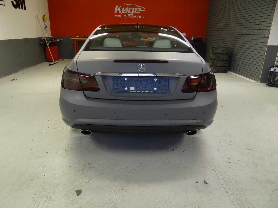 Mercedes Benz E klasse coupe folie billede 66