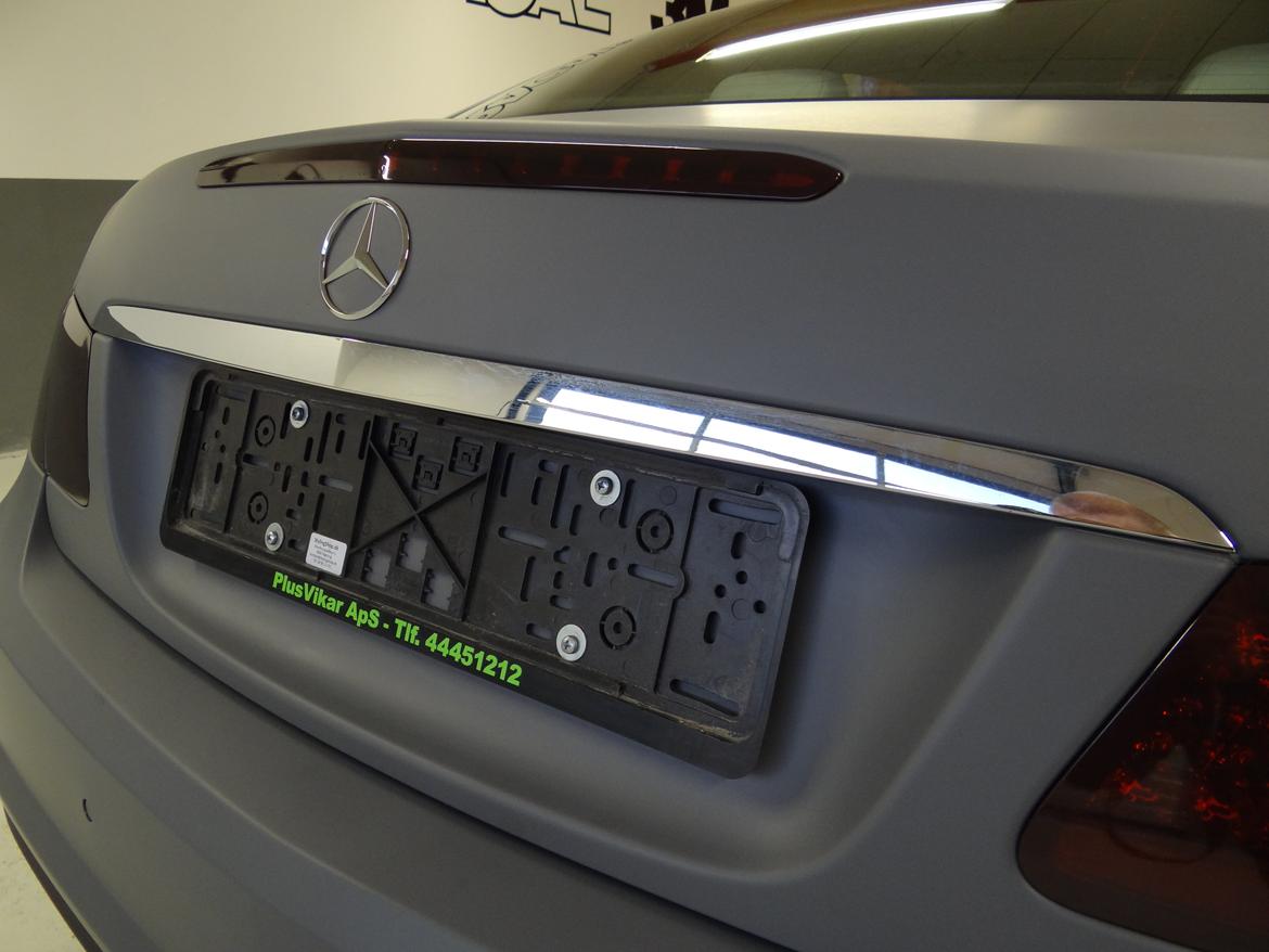 Mercedes Benz E klasse coupe folie billede 68
