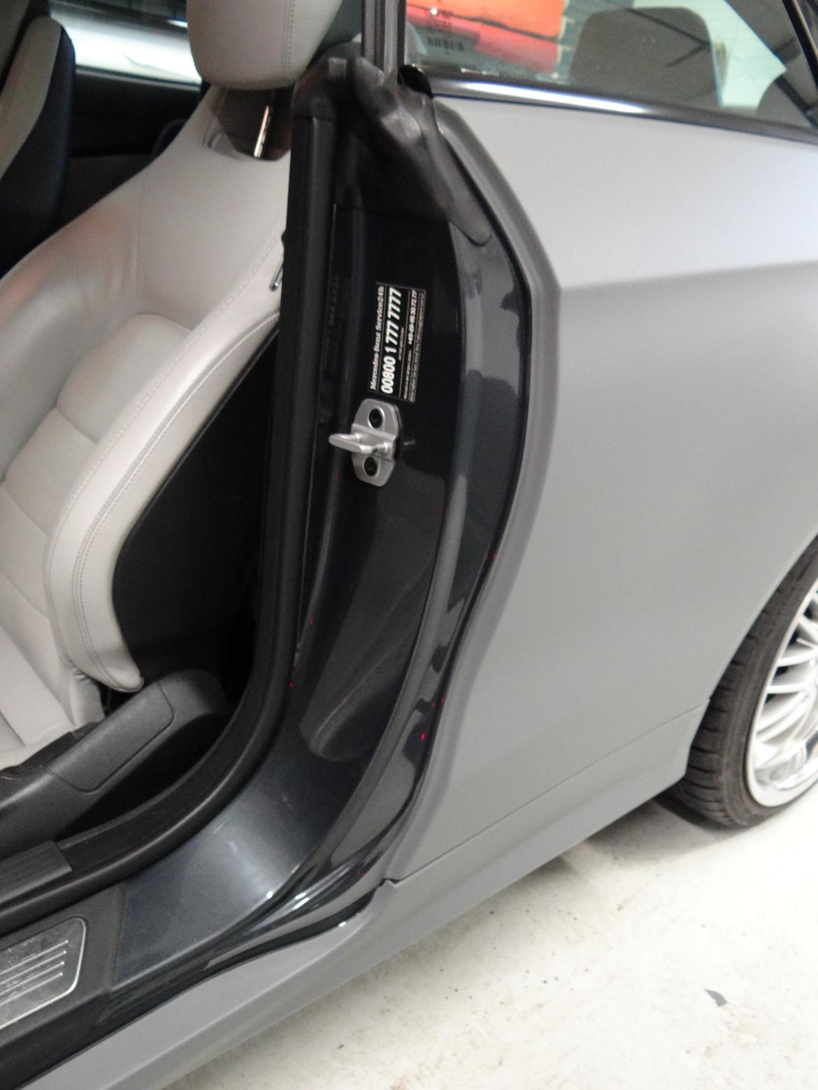 Mercedes Benz E klasse coupe folie billede 71