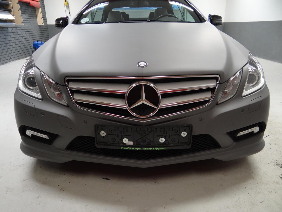 Mercedes Benz E klasse coupe folie billede 82