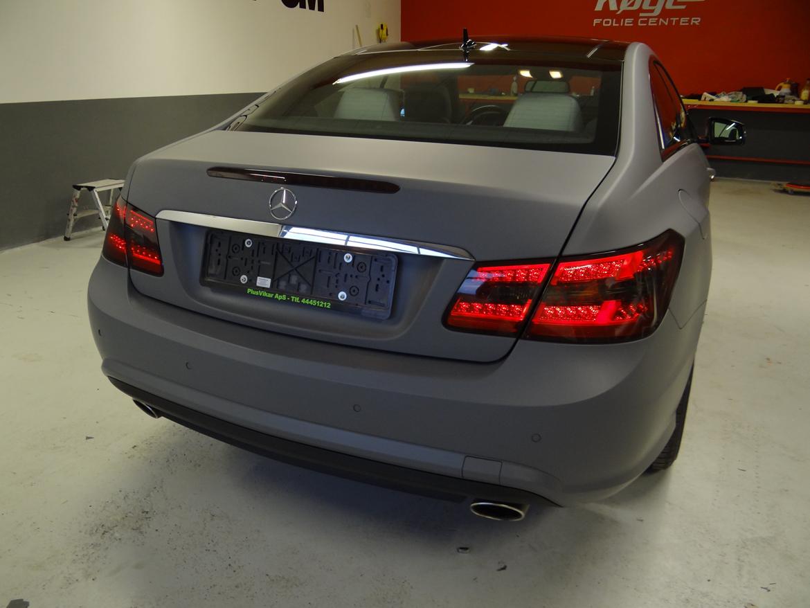 Mercedes Benz E klasse coupe folie billede 84