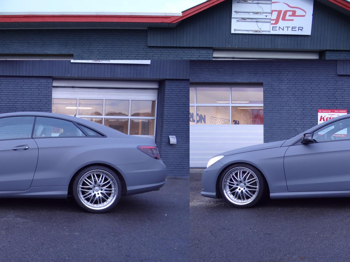 Mercedes Benz E klasse coupe folie billede 88