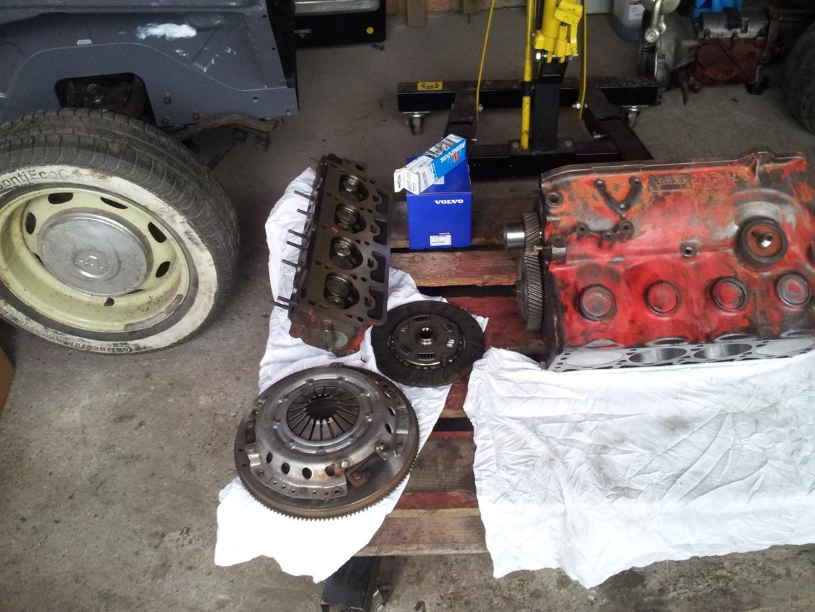 volvo amazon renovering billede 79