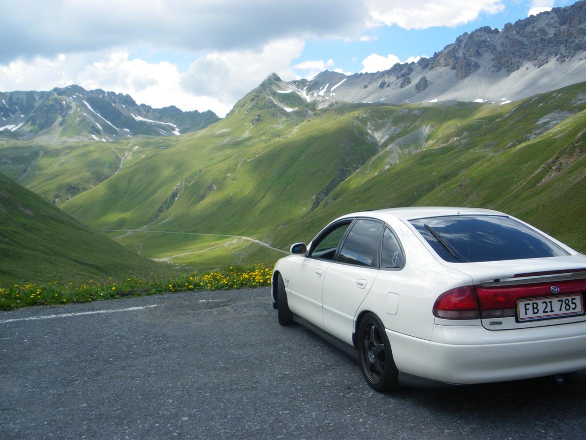 Mazda 626 2.5I V6 GT - Ferie 2013. På toppen af Umbrail passet. billede 3