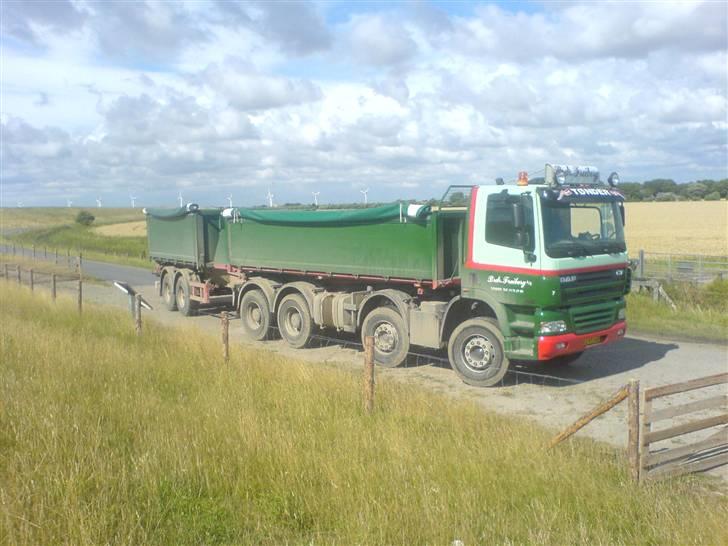 Mine lastbiler gennem tiden - En af de nyere biler ved Freiberg. En 480'er DAF... ganske godt køretøj egentlig... billede 20