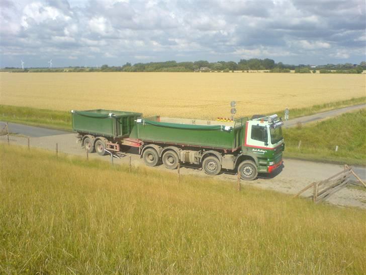 Mine lastbiler gennem tiden - En af de nyere biler ved Freiberg. En 480'er DAF... ganske godt køretøj egentlig... billede 21
