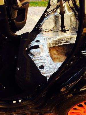 Lydisolering Peugeot 107  billede 7