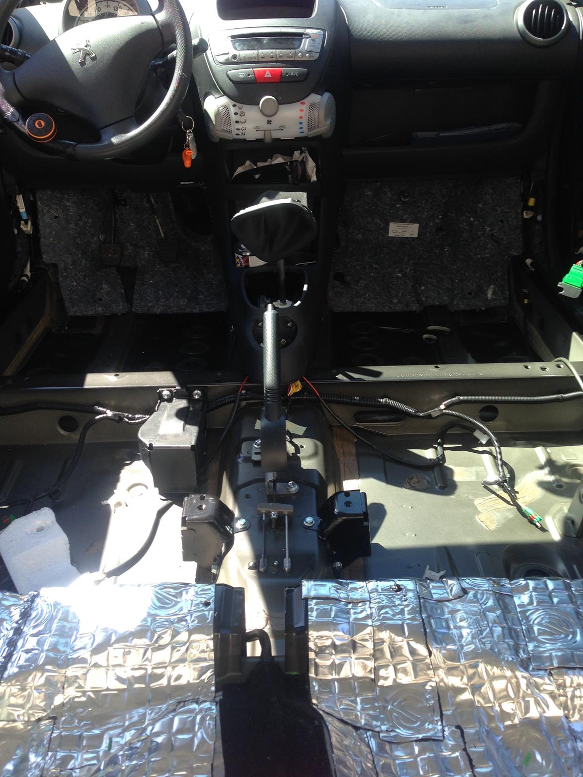 Lydisolering Peugeot 107  billede 16