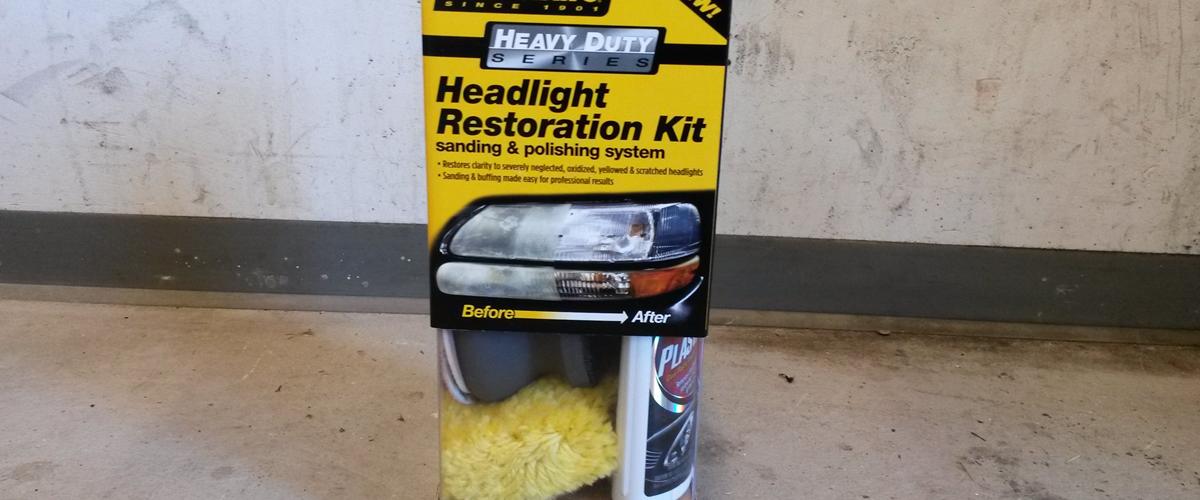 Meguiars Heavy duty headlight restoration kit Guider Uploadet af