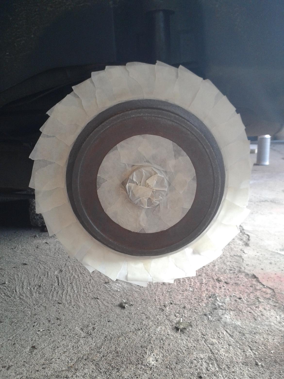 Maling af kaliber og bremsetromler billede 27