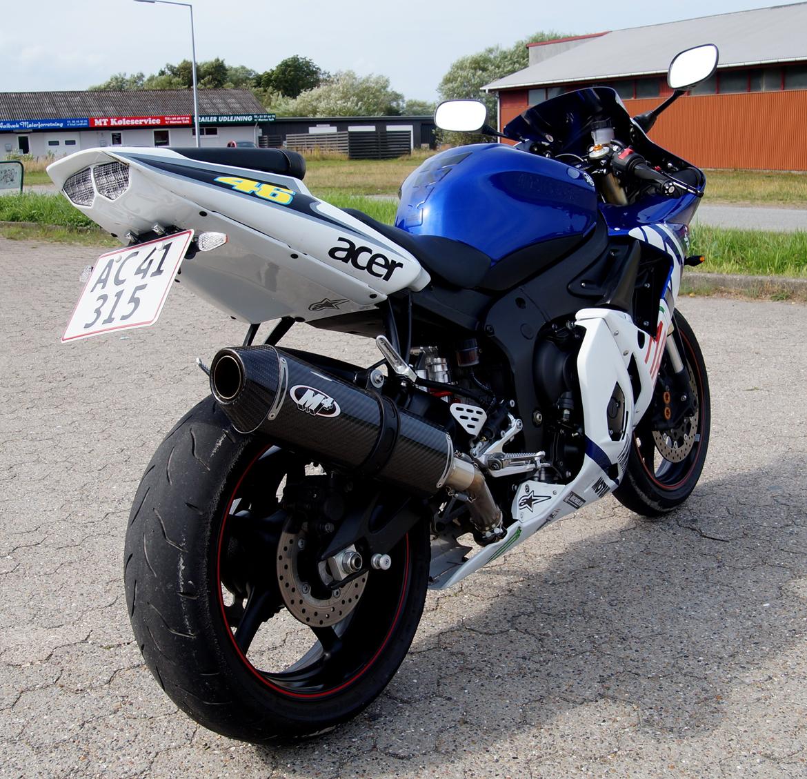 Mit legetøj - YAMAHA R6 ROSSI billede 2