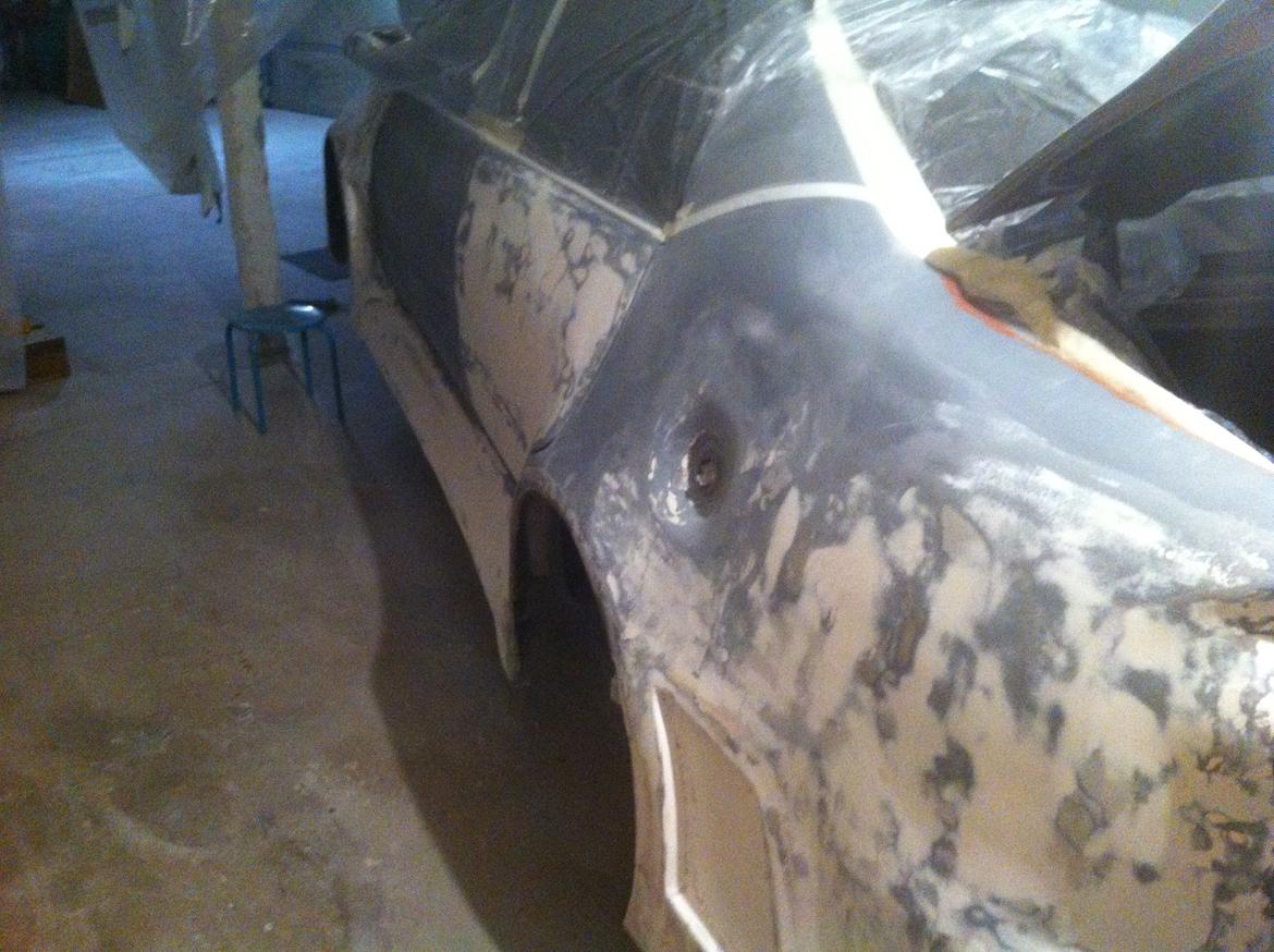 Carina E-xtreme - Det ser spartlet ud, men der er faktisk slebet ned istedet billede 200