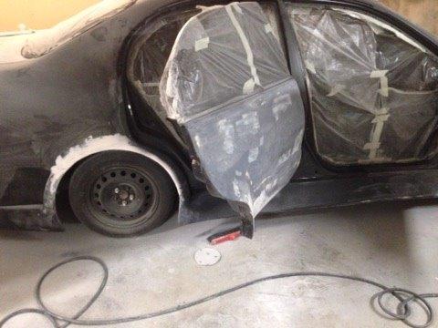 Carina E-xtreme - Højre bagdør fik en overhaling samt skærmkanten billede 215