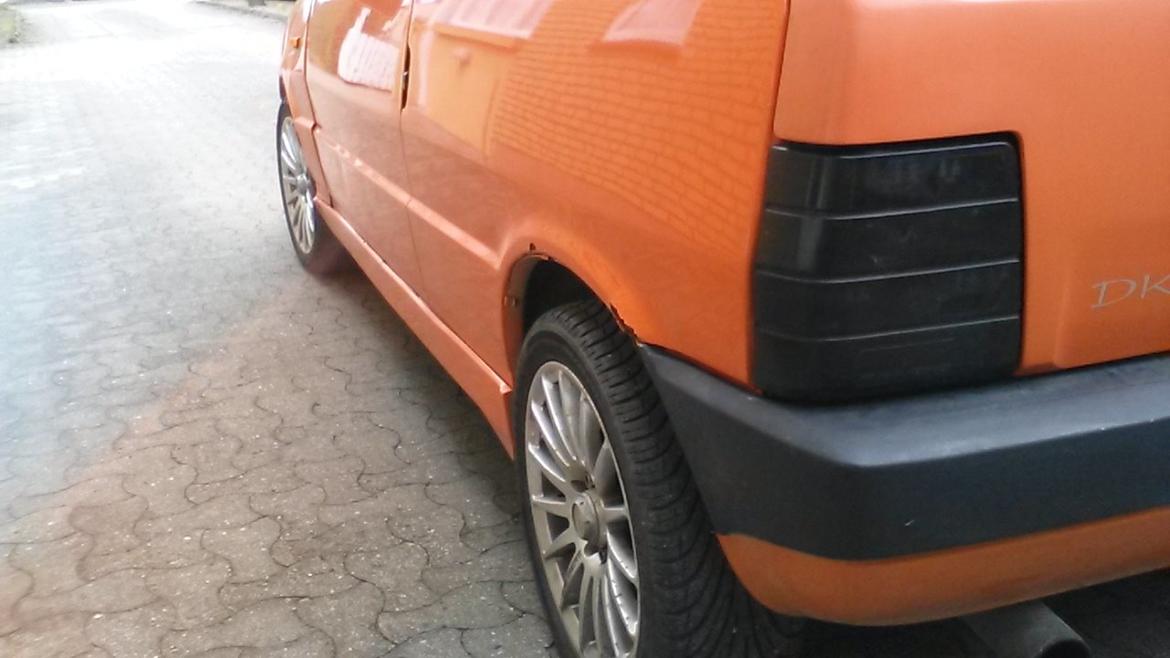Fiat Uno Turbo 200 hk + projekt  - Rust i bagskærm billede 5