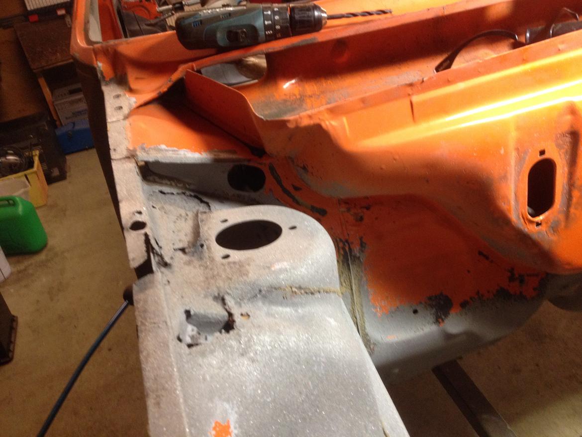 Fiat Uno Turbo 200 hk + projekt  - Tånet hvor stelnummeret engang stod  billede 29