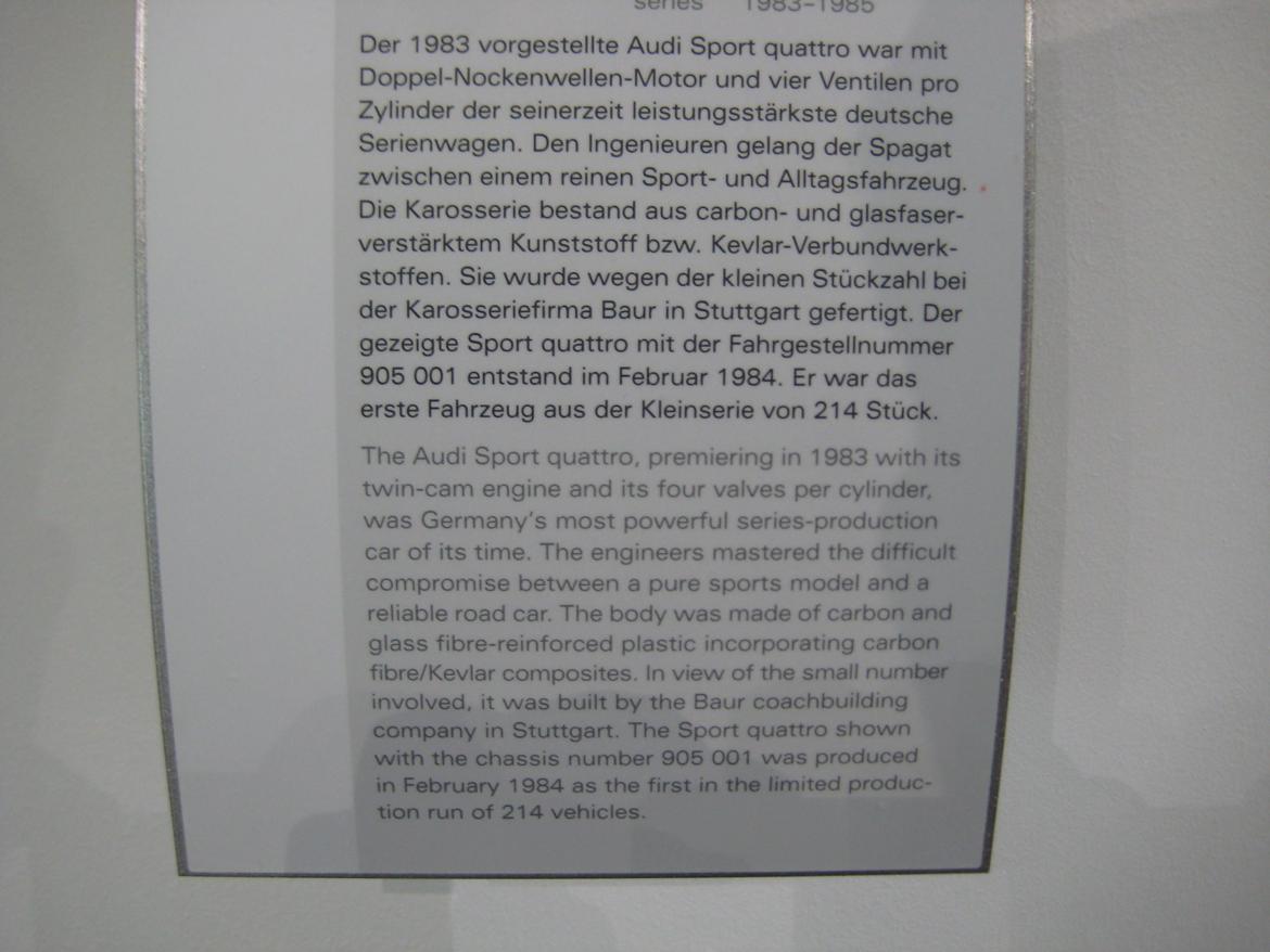 Random Audi Museum Tyskland.. billede 54