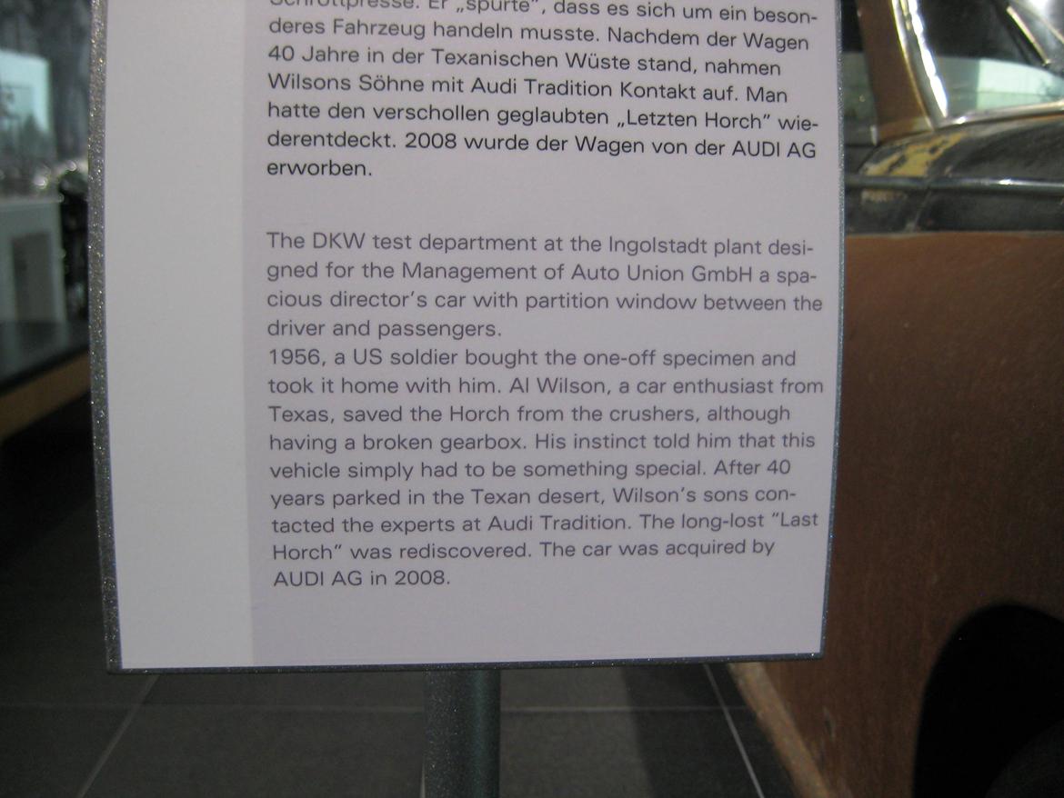 Random Audi Museum Tyskland.. billede 57