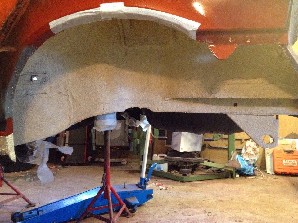 Fiat Uno Turbo 200 hk + projekt  - efter 2 lag body  billede 42